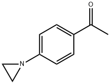 Ethanone, 1-[4-(1-aziridinyl)phenyl]- (9CI) 结构式