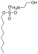 (2-hydroxyethyl)ammonium octyl sulphate 结构式