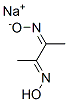 butane-2,3-dione dioxime, sodium salt 结构式