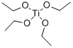 オルトチタン酸  テトラエチル 化学構造式