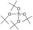 テトラ(tert-ブトキシ)チタン(IV) 化学構造式