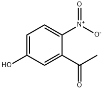 1-(5-ヒドロキシ-2-ニトロフェニル)エタノン 化学構造式