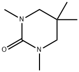 tetrahydro-1,3,5,5-tetramethyl-1H-pyrimidin-2-one Structure