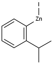 2-ISO-PROPYLPHENYLZINC IODIDE Struktur