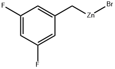 3,5-DIFLUOROBENZYLZINC BROMIDE Structure