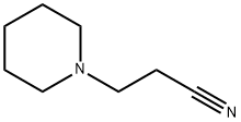 1-Piperidinepropionitrile Structure