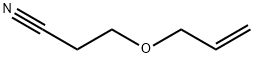 3-烯丙氧基丙腈 结构式