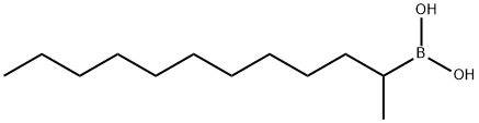N-ドデシルボロン酸 化学構造式