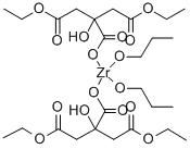 TYZOR(TM) ZEC ORGANIC ZIRCONATE Structure