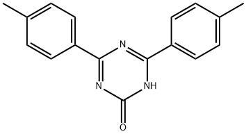 4,6-Bis(4-methylphenyl)-1,3,5-triazin-2(1H)-one Structure