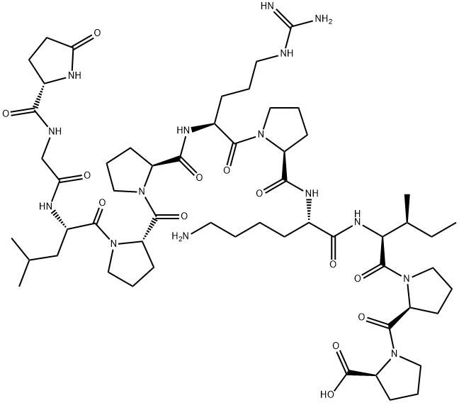 ブラジキニン増強剤B 化学構造式