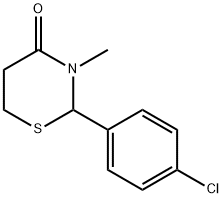 30897-26-8 2-(4-CHLOROPHENYL)-3-METHYL-TETRAHYDRO-1,3-THIAZINE-4-ONE