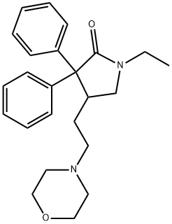 ドキサプラム 化学構造式