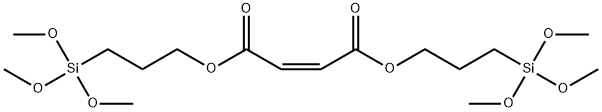 bis[3-(trimethoxysilyl)propyl] maleate  Structure
