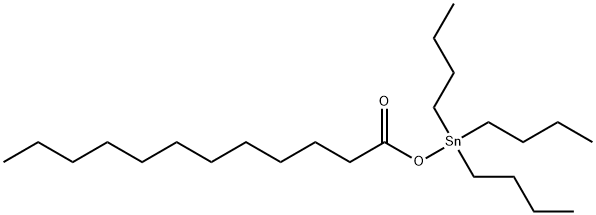 ラウリン酸トリブチルスタンニル 化学構造式
