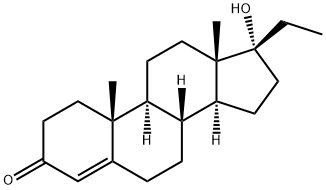 17alpha-Hydroxy-4-pregnen-3-one Structure