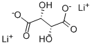 酒石酸锂,30903-88-9,结构式