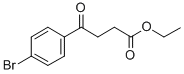 4-(4-BROMO-PHENYL)-4-OXO-BUTYRIC ACID ETHYL ESTER 化学構造式