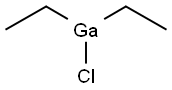 クロロジエチルガリウム 化学構造式