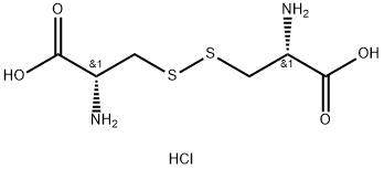 L-シスチン·二塩酸塩 化学構造式