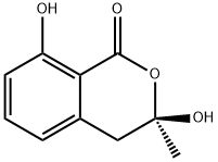 3,8-dihydroxy-3-methyl-isochroman-1-one Structure
