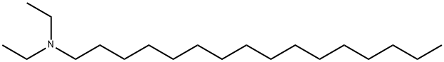 N,N-diethylhexadecylamine Struktur
