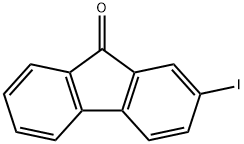2-碘-9H-芴-9-酮 结构式