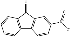 2-硝基-9-芴酮, 3096-52-4, 结构式