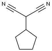 Cyclopentylmalononitrile Structure