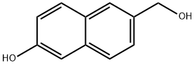 6-(Hydroxymethyl)-2-naphthol 化学構造式
