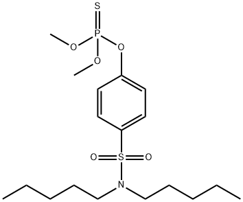 30979-04-5 N,N-Dipentyl-p-hydroxybenzenesulfonamide O,O-dimethyl phosphorothioate