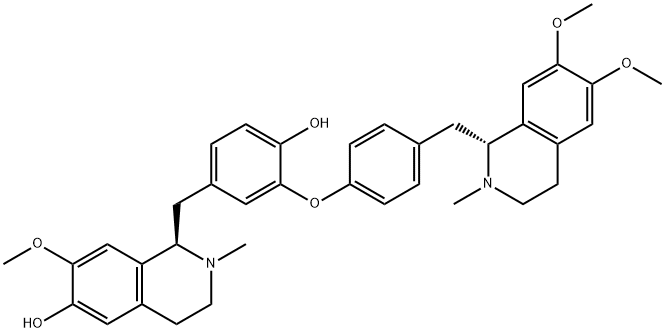 Dauricinoline Struktur