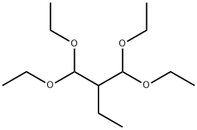 2-DIETHOXYMETHYL-1,1-DIETHOXYBUTANE Struktur