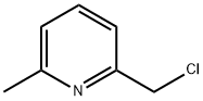 2-氯甲基-6-甲基吡啶, 3099-29-4, 结构式