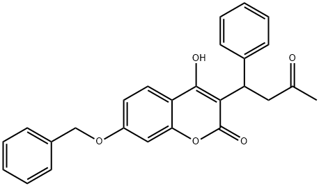 7-BENZYLOXY WARFARIN, 30992-69-9, 结构式