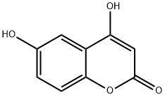 4,6-二羟基-2H-1-苯并吡喃-2-酮, 30992-75-7, 结构式