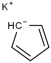 Potassium cyclopentadienide Structure