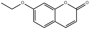 7-乙氧基香豆素,31005-02-4,结构式