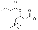 3-(3-methylbutanoyloxy)-4-trimethylammonio-butanoate Structure