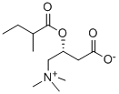 3-(2-甲基丁酰氧基)-4-(三甲基铵)丁酸内盐, 31023-25-3, 结构式