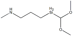 3-(dimethoxymethylsilyl)-N-methylpropylamine Struktur