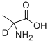 DL-アラニン-2-D1 化学構造式
