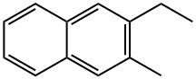 2-メチル-3-エチルナフタレン 化学構造式