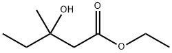 3-Hydroxy-3-methylvaleric acid ethyl ester Struktur