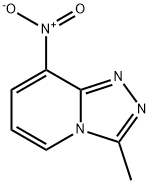 3-Methyl-8-nitro-1,2,4-triazolo[4,3-a]pyridine Struktur