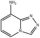 1,2,4-トリアゾロ[4,3-a]ピリジン-8-アミン 化学構造式