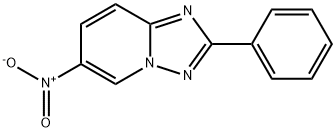 6-Nitro-2-phenyl[1,2,4]triazolo[1,5-a]pyridine Struktur