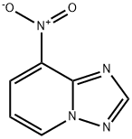 8-ニトロ[1,2,4]トリアゾロ[1,5-a]ピリジン 化学構造式