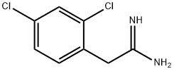 2-(2,4-二氯苯基)乙脒盐酸盐, 310466-16-1, 结构式