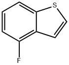 Benzo[b]thiophene, 4-fluoro- (9CI) Struktur